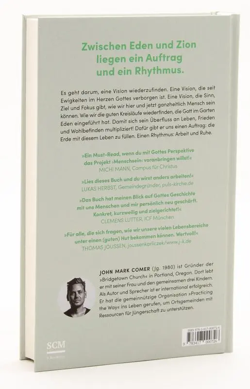 Bild: 9783417000726 | Ruhe. Arbeit. Ewigkeit. | John Mark Comer | Buch | 288 S. | Deutsch
